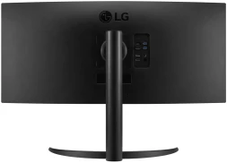 Монитор LG 34&amp;quot; UltraWide 34WR55QK-B черный VA LED 5ms 21:9 HDMI матовая HAS 300cd 178гр/178гр 3440x1440 100Hz DP Ultra WQHD USB 6.9кг