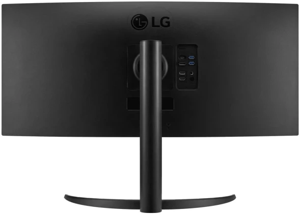Монитор LG 34&amp;quot; UltraWide 34WR55QK-B черный VA LED 5ms 21:9 HDMI матовая HAS 300cd 178гр/178гр 3440x1440 100Hz DP Ultra WQHD USB 6.9кг
