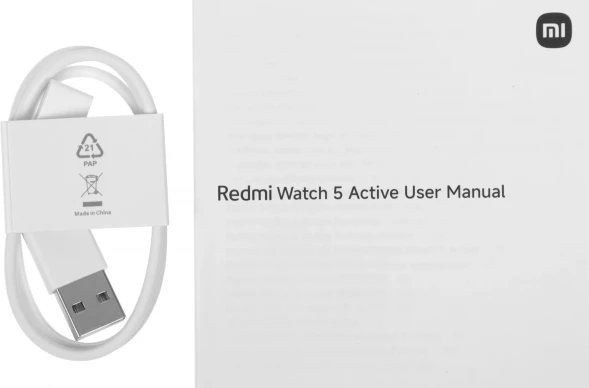 Смарт-часы Xiaomi Redmi Watch 5 Active 2&amp;quot; LCD корп.серебристый рем.серебристый разм.брасл.:135-205мм (BHR8790GL)