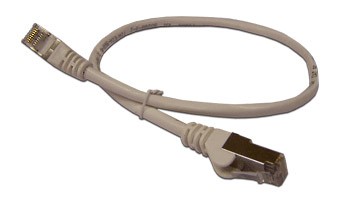 Патч-корд Lanmaster FTP LAN6-S45-45-2.0-GY FTP RJ-45 вил.-вилка RJ-45 кат.6 2м серый ПВХ