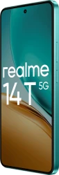 Смартфон Realme RMX5078 14T 5G 256Gb 12Gb зеленый моноблок 3G 4G 2Sim 6.67&amp;quot; 1080x2400 Android 15 50Mpix 802.11 a/b/g/n/ac NFC GPS GSM900/1800 GSM1900 Protect