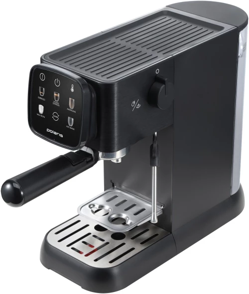 Кофеварка рожковая Polaris PCM 1551E Adore Crema 1500Вт черный