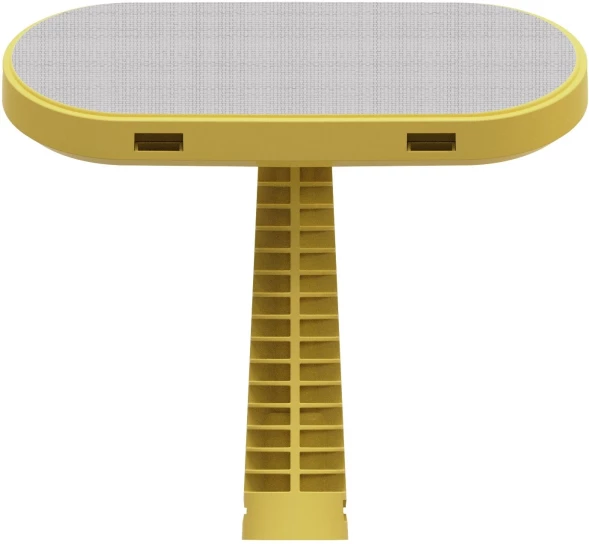 Пароочиститель напольный Polaris PSC 1701C 1700Вт желтый/черный