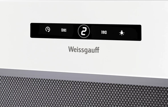 Вытяжка встраиваемая Weissgauff BOX 1200 WH белый управление: сенсорное (1 мотор)