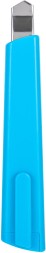 Нож канцелярский Deli E2038BLUE 80мм шир.лез.9мм синий блистер