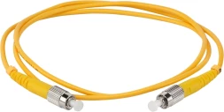 Патч-корд Lanmaster TWT-FC-FC/SU-5.0 1x9/125 OS2 FC-FC 5м ПВХ желтый