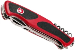 Нож перочинный Victorinox Ranger 57 M Grip (0.9583.MC) 130мм 13функц. красный/черный карт.коробка