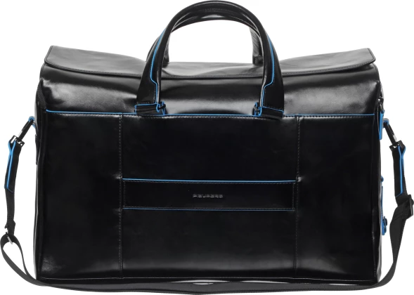 Сумка дорожная Piquadro Blue Square BV4342B2/N с отделением для ноутбука 15&amp;quot; черная натур.кожа