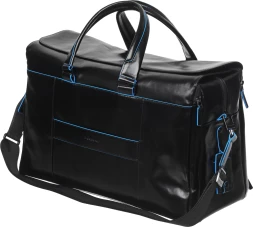 Сумка дорожная Piquadro Blue Square BV4342B2/N с отделением для ноутбука 15" черная натур.кожа