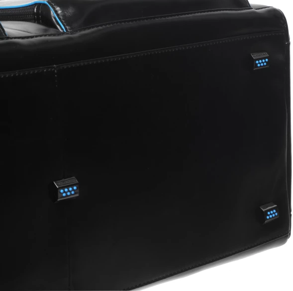 Сумка дорожная Piquadro Blue Square BV4342B2/N с отделением для ноутбука 15&amp;quot; черная натур.кожа