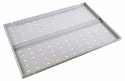 Полка стационарная ЦМО СВ-75У 0.5U нагр.:100кг. 19&amp;quot; 750мм серый (упак.:1шт)