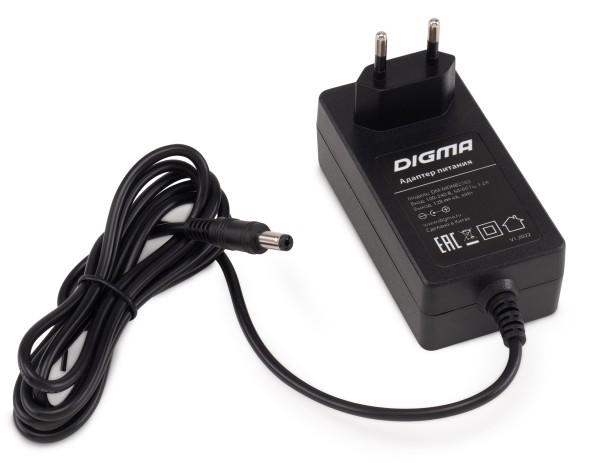 Монитор Digma 27&amp;quot; DM-MONB2702 черный IPS LED 5ms 16:9 HDMI матовая 250cd 178гр/178гр 2560x1440 75Hz DP 2K 5.3кг