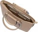 Деловая сумка тоут женская Piquadro Circle BD7136W92/TOBLU с отделением для ноутбука 14&amp;quot; бежевая/голубая натур.кожа