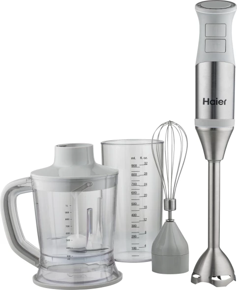 Блендер погружной Haier HB-501 1200Вт серый