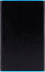 Чехол для кредитных карт Piquadro Blue Square PP4825B2BLR/N черный натур.кожа