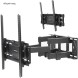 Кронштейн для телевизора Kromax PIXIS-L-2 черный 22&amp;quot;-65&amp;quot; макс.50кг настенный поворот и наклон