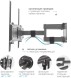 Кронштейн для телевизора Kromax PIXIS-L-2 черный 22&amp;quot;-65&amp;quot; макс.50кг настенный поворот и наклон