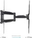 Кронштейн для телевизора Kromax ATLANTIS-45 темно-серый 22&amp;quot;-65&amp;quot; макс.45кг настенный поворот и наклон