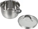 Кастрюля Rondell Flamme RDS-024 3.2л. d=20см (с крышкой) стальной