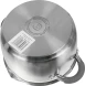 Кастрюля Rondell Flamme RDS-024 3.2л. d=20см (с крышкой) стальной