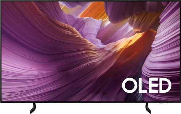 Телевизор OLED Samsung 83&amp;quot; QE83S85FAEXRU Series 9 Frameless черный графит 4K Ultra HD 120Hz DVB-T2 DVB-C DVB-S2 USB WiFi Smart TV