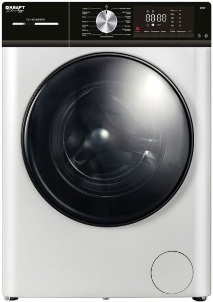 Стиральная машина Kraft TCH-HD8586SW класс: A+++ загр.фронтальная макс.:8кг белый инвертер