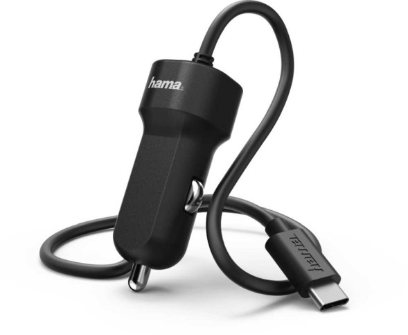 Автомобильное зар./устр. Hama H-173618 3A (PD) универсальное черный (00173618)