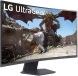 Монитор LG 31.5&amp;quot; UltraGear 32GS60QC-B черный VA LED 16:9 HDMI матовая 3000:1 300cd 178гр/178гр 2560x1440 180Hz FreeSync DP WQ 7.2кг