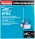 Опрыскиватель Makita DUS054Z аккум. наплеч. 5л бирюзовый/белый
