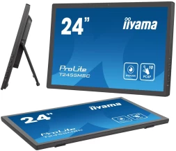 Монитор Iiyama 23.8&amp;quot; ProLite T2455MSC-B1 черный IPS LED 16:9 HDMI M/M глянцевая 1000:1 400cd 178гр/178гр 1920x1080 60Hz DP FHD USB Touch 4.4кг