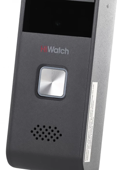 Комплект домофона HiWatch DS-D100K серебристый