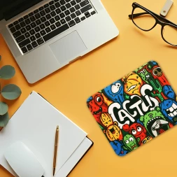 Коврик для мыши Cactus Colorful Cacti 300x250x3мм (CS-MPC-D03M)