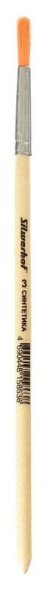 Кисть Silwerhof 981144 худож. синтетика круг. №3 дерев.лакир.ручка