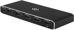 Сплиттер аудио-видео Digma DHSP-v2x4 HDMI (f)/4xHDMI (f) черный