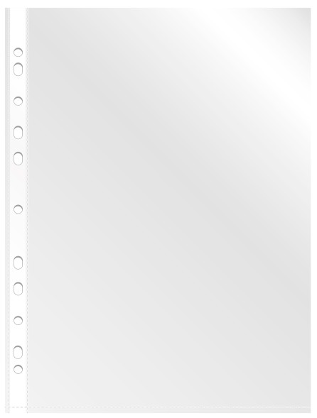 Папка-вкладыш Бюрократ Премиум 013BKPREM тисненые А4+ 40мкм (упак.:100шт)