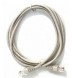 Патч-корд Lanmaster LAN6-S45-45-0.5-GY FTP RJ-45 вил.-вилка RJ-45 кат.6 0.5м серый ПВХ
