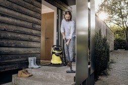 Строительный пылесос Karcher WD 5 V-25/5/22 1100Вт (уборка: сухая/сбор воды) желтый