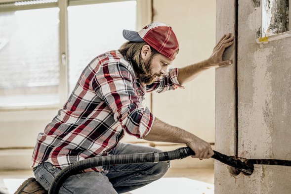 Строительный пылесос Karcher WD 5 V-25/5/22 1100Вт (уборка: сухая/сбор воды) желтый