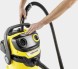 Строительный пылесос Karcher WD 5 V-25/5/22 1100Вт (уборка: сухая/сбор воды) желтый