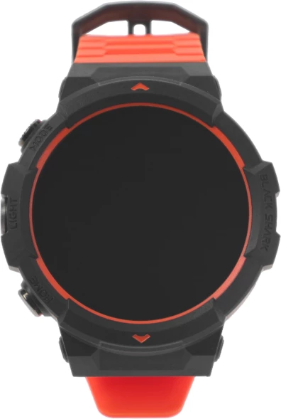 Смарт-часы Black Shark BS-W2402 (GS3 Sport) 14.3&amp;quot; AMOLED корп.черный рем.оранжевый разм.брасл.:140-220мм (6977541630604)