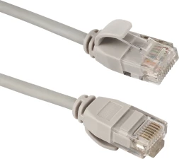 Патч-корд Lanmaster LAN-PC45/28-U6A-1.5-GY UTP RJ-45 вил.-вилка RJ-45 кат.6A 1.5м серый LSZH