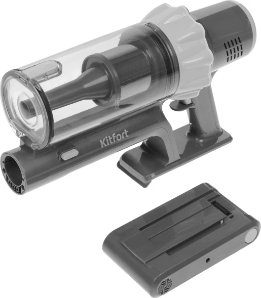 Пылесос Kitfort КТ-5341 230Вт серый/белый