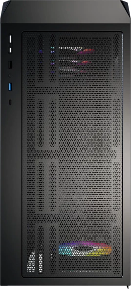 Корпус Montech X5 черный без БП ATX 8x120mm 2x140mm 1xUSB2.0 1xUSB3.0 audio bott PSU