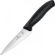 Нож кухонный Victorinox Swiss Classic (6.8003.12B) стальной разделочный для мяса лезв.120мм прямая заточка черный блистер