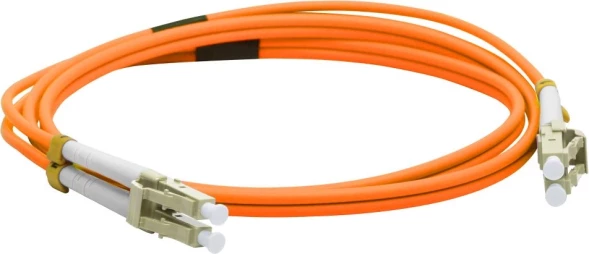 Патч-корд Lanmaster LAN-2LC-2LC/OM3-5.0 2x50/125 OM3 LC дуплекс-LC дуплекс 5м LSZH