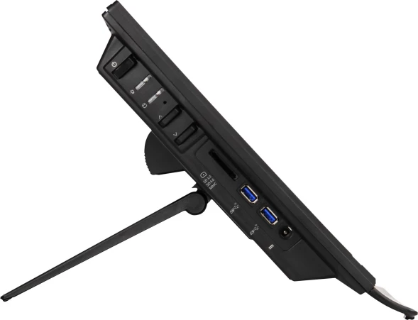 Моноблок MSI Pro AP162T ADL-013RU 15.6&amp;quot; Full HD Touch N100 (0.8) 4Gb SSD128Gb UHDG CR Windows 11 Pro 2xGbitEth WiFi BT 65W клавиатура мышь Cam черный 1920x1080