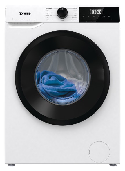 Стиральная машина Gorenje W1NHPI62SCSIRV класс: A загр.фронтальная макс.:6кг белый инвертер