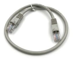 Патч-корд Buro UTP 4 пары cat.5E CCA molded 0.25м серый RJ-45 (m)-RJ-45 (m)