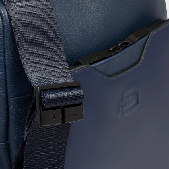 Сумка мужская Piquadro Ael CA6917S142/BLU синяя натур.кожа
