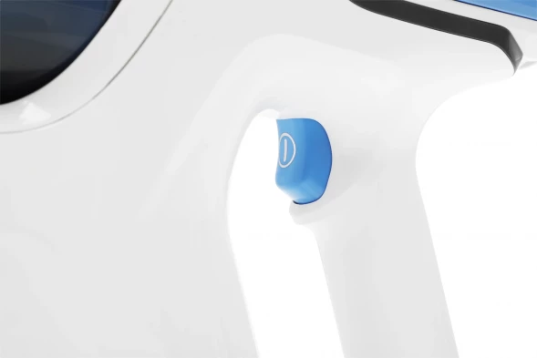 Пылесос Coolfort CF-3006 130Вт белый/голубой